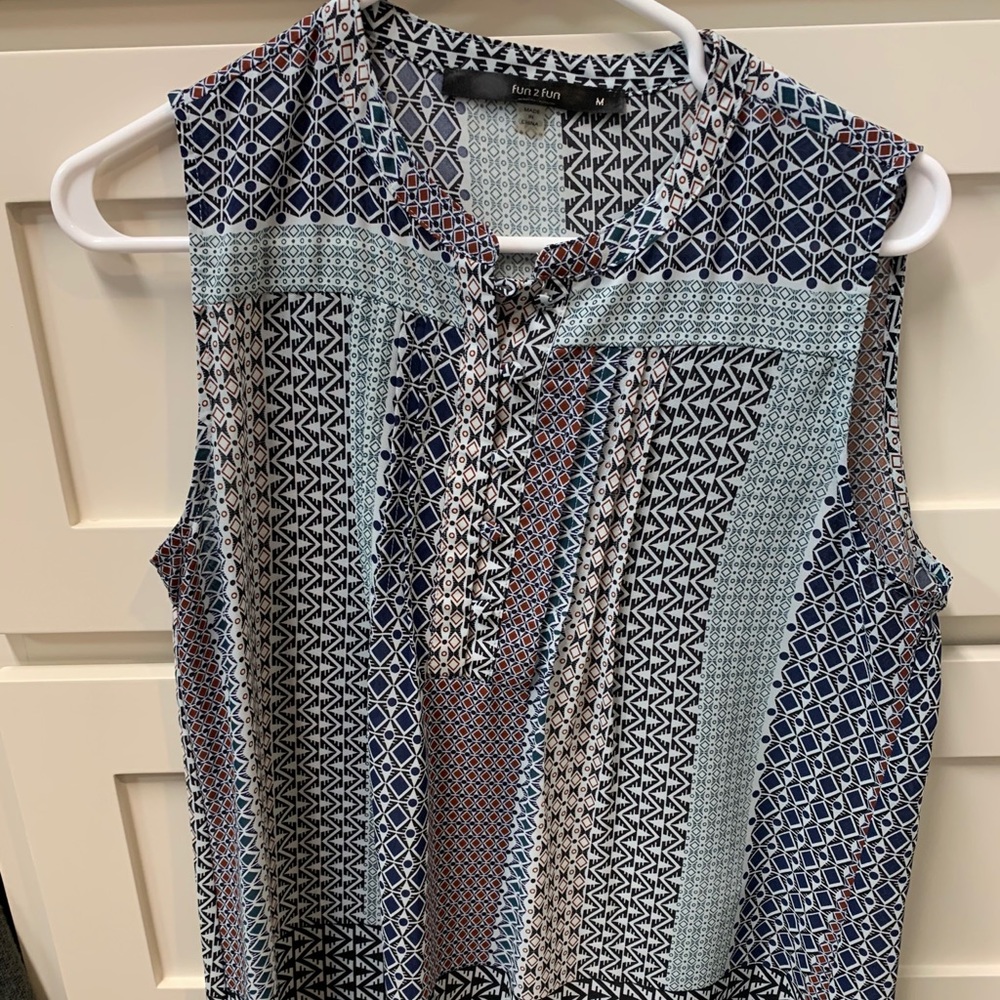 Pattern blouse